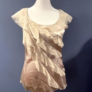 Gorgeous NWT White House Black Market Silk Blouse